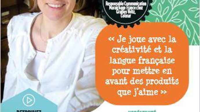 Julie Caignon, responsable communication maraîchage France chez Graines Voltz de Colmar/Saint-Barthélemy d’Anjou.